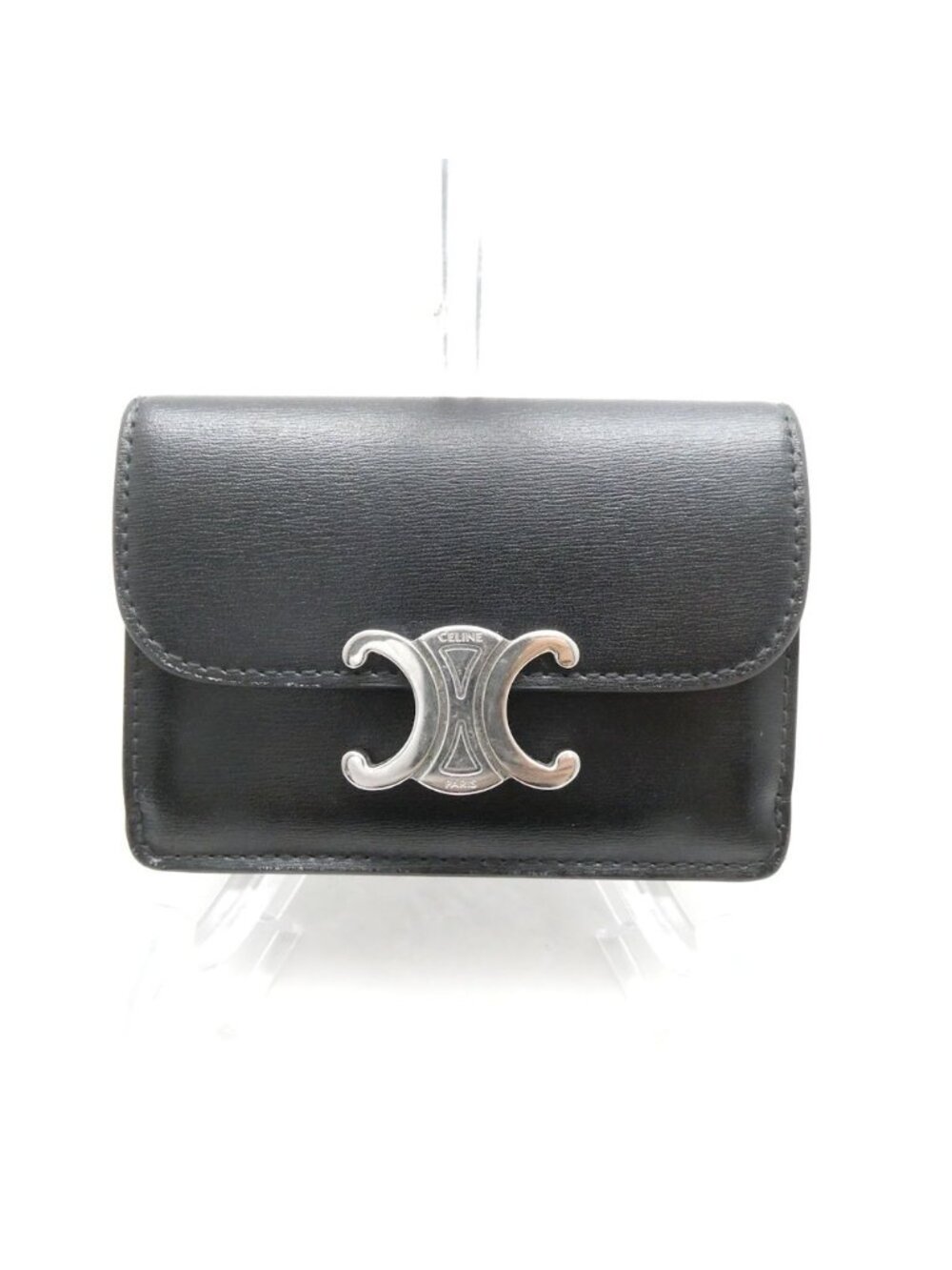 Celine Card Case with Triomphe Flap Business